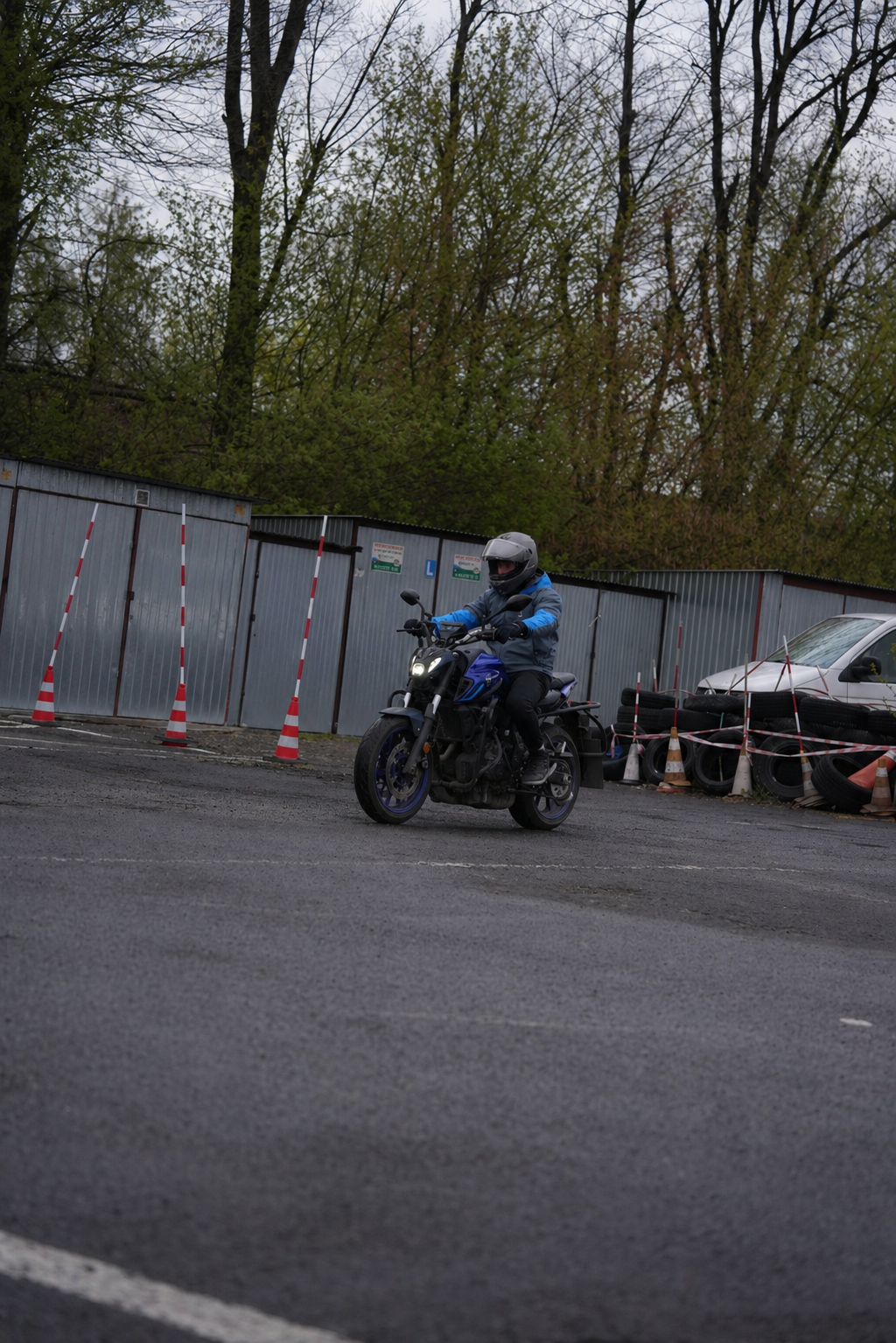 Motocykl MT07 nauka jazdy Kraków OSK 5 kurs prawa jazdy kat A
